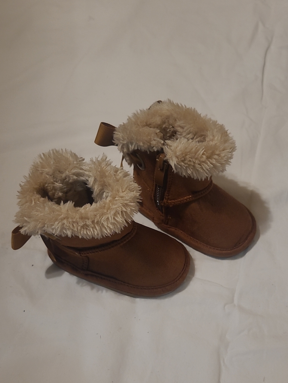 Baby Girl Boots By Hot Cakes, Size 1M
